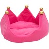 Barbo Toys Paw Love - Kronehundeseng - Valdemar (55 x 42 x 33 cm) - Lyserød