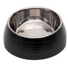 Bestron Paw Love melamino dubenėlis su plieniniu dubeniu 700 ml Juodas