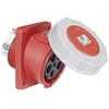 Pce SLIGHT PLOKŠTĖS LIZDAS 63A/5P/400V PTWIST IP6