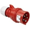 NEŠIOJAMAS KIŠTUKAS PCE-0256 400 V 32 A 5P 6H IP44 / IP54