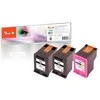 Peach Kasetė HP Nr.302 MultiPackPlus REM,KOM