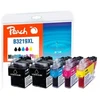 Rašalas PEACH Brother LC-3219XL, Multi-Pack-Plus, PI500-246 5x rašalas: 2x bk, 1x c,m,y