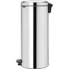 Šiukšliadėžė Brabantia New Icon na pedał sidabrinė