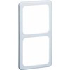 Peha By Honeywell PEHA standartinis, 2 modulių dangtelis, horizontalus ir vertikalus, 152x81 mm, IP20, kreminės spalvos RAL1013