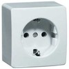 Peha By Honeywell PEHA Schuko lizdas kreminės baltos spalvos/elektrinis baltas 16A