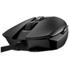 Pelė Compucase COUGAR CGR-WONB-410M, Ambidextrous, Optinė, USB Type-A, 16000 DPI, Juodas