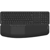 Pelė Contour Dizainas CDTP1050BALPN1050, Viso dydžio (100%), Belaidis, RF belaidis, Žirklinis klavišų jungiklis, QWERTY, Juoda