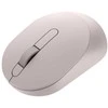 Pelė DELL MS3320W, Ambidextrous, Optinė, RF belaidė + Bluetooth, 1600 DPI, Rožinė