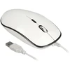 Pelė DeLOCK 12532, Ambidextrous, Optinė, USB Type-A, 3200 DPI, Baltas