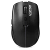 Pelė DICOTA D32044B, Ambidextrous, Optinė, RF belaidė + Bluetooth + USB Type-A, 1600 DPI, Juodas