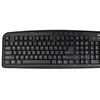 Klaviatūra Ewent EW3130, viso dydžio (100 %), laidinis, USB, membraninis, QWERTY, juodas