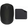 „Logitech M171“ pelė, juoda (910-004424) + „Studio“ serija – grafito spalvos (956-000049)