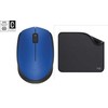 Pelė Logitech M171 mėlyna (910-004640) + Studio serija - GRAFITO (956-000049)