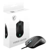 Pelė MSI FORGE GM320, Ambidextrous, Optinė, USB Type-A, 12800 DPI, Juodas