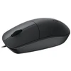 Pelė Rapoo N100, Ambidextrous, Optinė, USB Type-A, 1600 DPI, Juodas
