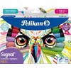 Pelikan Pelikan 825078 žymeklis 16 vnt. Kalto antgalis daugiaspalvis