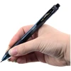 Pentel Energel X, Įtraukiamas gelinis rašiklis, Juodas, Juodas, Permatomas, Plastikas, Guma, Guma, Skirta abiem rankoms