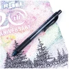 Pentel Energel X, Įtraukiamas gelinis rašiklis, Juodas, Juodas, Permatomas, Plastikas, Guma, Guma, Skirta abiem rankoms