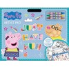 Peppa PigPeppa Pig Artist pieštukų rinkinys su 3 kreidelėmis ir lipdukų lapeliu