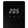 PETTINAROLI Pro kambario termostatas, juodas - kambario termostatas LED/juodas
