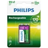 Philips HR22 9V 170mAh įkraunamos baterijos 1 vnt.