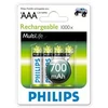 Akumuliatorius Philips Ni-Mh R03 700 mAh 1.2 V