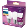 Philips E27 LED lemputė, 4,3W, 470lm, 2700K 2 vnt.