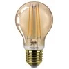 Philips 1400C kaitrinė lemputė, gintaro spalvos, 40 W, A60, E27, 7 W, 40 W, E27, 470 lm, 15000 h, liepsna