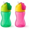 Philips AVENT šiaudelių puodeliai SCF798/00, transformuojamas buteliukas / puodelis, 1 mėnuo(-iai), daugiaspalvis, atlenkiamas dangtelis, Indonezija, 300 ml