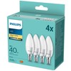 Philips Žvakė ir liuminescencinė lemputė, 4,9 W, 40 W, E14, 470 lm, 15 000 h, Šiltai balta