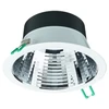 PHILIPS CoreLine Prožektorius DN142B 1200lm/830 Ø150 9,8W Baltas su aliuminio reflektoriumi