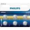 Philips CR2032P601B, CR2032, Ličio, 6 vnt., Sidabras