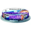 1x10 Philips DVD-RW 4,7GB 4x SP