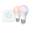 „Philips Hue E WCA 806 A60 E27“ 2 rinkiniai EU | E27 | 8 W | 16 milijonų spalvų, Baltos ir spalvotos šviesos