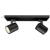 Lubinis šviestuvas Philips Hue Runner baltas ambiance -älyspottivalaisin, 2-osainen, musta, BT, 2 x 4,2 W