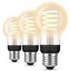Philips Hue Baltas Ambiance E27 Filament 3erPack