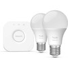 „Philips Hue E WCA 806 A60 E27“ 2 rinkiniai EU | E27 | 8 W | 16 milijonų spalvų, Baltos ir spalvotos šviesos