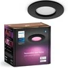 Lubinis šviestuvas Philips Hue Slim įleidžiamas taškas juodas 90 mm