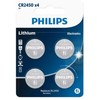 Philips PHILIPS baterija guzikowa lithium CR2450 4-pak - 2292445