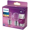 Philips LED žvakinė lemputė, skaidri, 25W P45 E27 x2 2700K 250lm 15000h