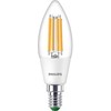 Philips LED žvakės lemputė E14 827 485lm 2.3W skaidri