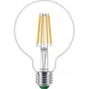 Signify Philips MASTER itin efektyvi LED standartinė 4 W (60 W) E27 827 G95 skaidraus stiklo lemputė