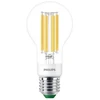 Philips LED standartinė E27 827 840lm 4W skaidri