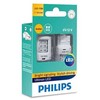Philips Ultinon LED W21W Geltona 12V - Rinkinys