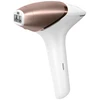 Philips Lumea IPL 9000 serijos BRI955/00 IPL plaukų šalinimo prietaisas: ilgesniam lygumui be plaukų, intensyvi impulsinė šviesa (IPL), auksinė, balta, 8,5 min., 2,5 min., 2 min., 1,5 min.