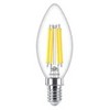 Signify „Philips MASTER Value“ LED žvakinė lemputė, reguliuojamo ryškumo, 3,4 W (40 W), E14 B35 927, skaidraus stiklo
