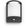 Sieninis LED lauko šviestuvas PHILIPS SAMONDRA, IP44, 2700 K, 12 W, 1200 lm, su judesio davikliu