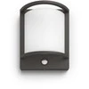 Sieninis LED lauko šviestuvas PHILIPS SAMONDRA, IP44, 2700 K, 12 W, 1200 lm, su judesio davikliu