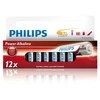 Philips „Power Life“ AA baterijos – 12 vnt. pakuotė