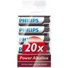 Baterija Philips Power Alkaline AA 20 lizdinių plokštelių